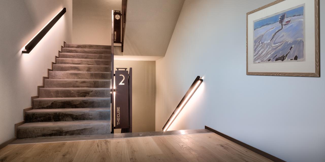 Hotel The Cube Fidenza Bagian luar foto